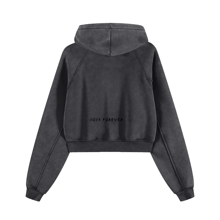 CROPPEDD RESPECT HOODIE